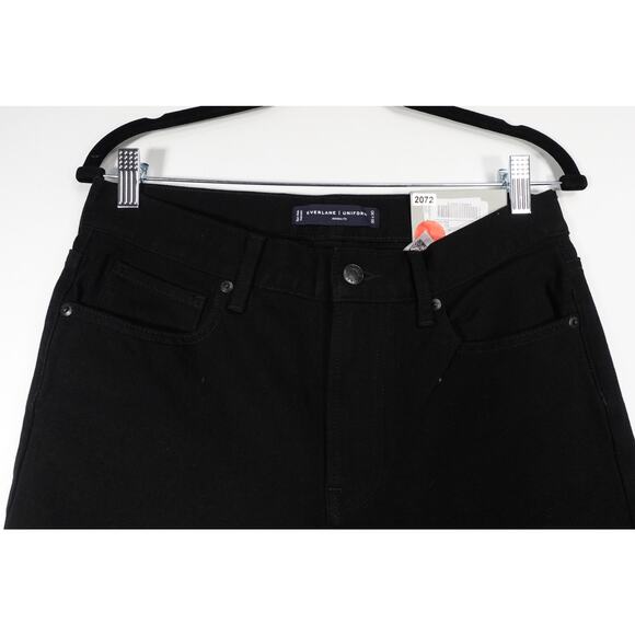 New Everlane Uniform Men’s 30x30 Athletic Stretch Organic Jeans Black 2072-O - Picture 4 of 9